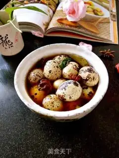 Make Five quail eggs step 1