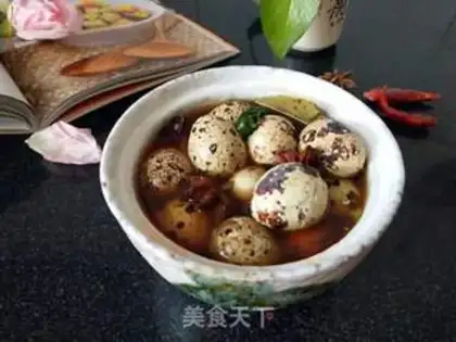 Make Five quail eggs step 2