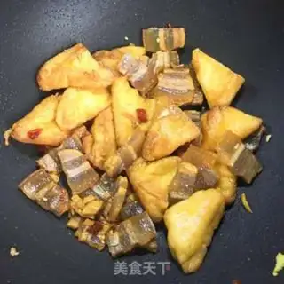Make Tofu with gravy step 3