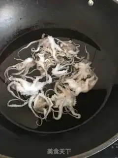 Make Spicy octopus step 0