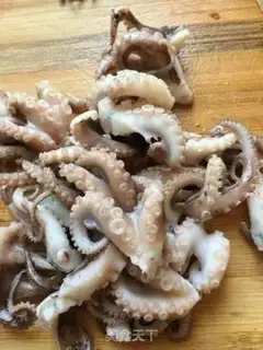 Make Spicy octopus step 2