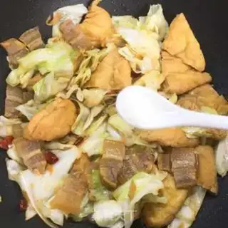 Make Tofu with gravy step 7