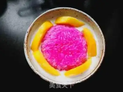 Make Mango coconut rice step 7