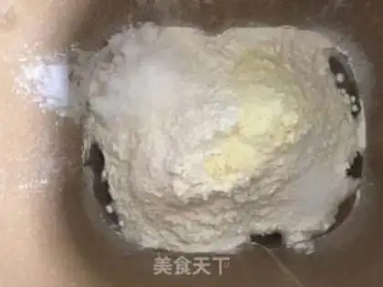Make Sponge white toast step 2