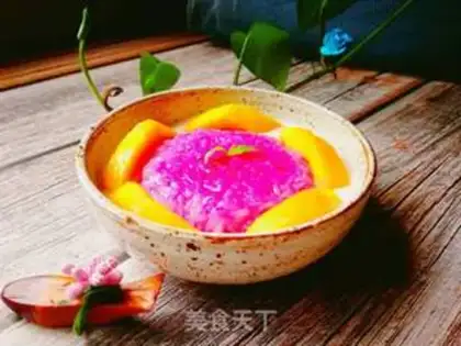 Make Mango coconut rice step 9