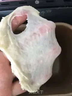 Make Sponge white toast step 4