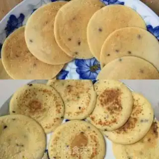 Make Sesame milk pancakes step 6