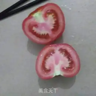 Make Sugar with tomatoes step 1