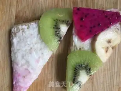 Make Fruit sandwich step 6