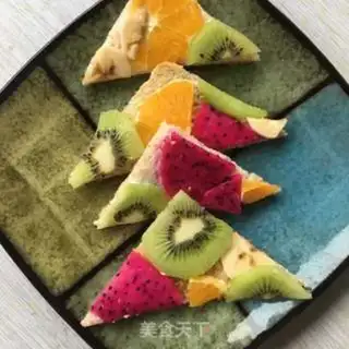 Make Fruit sandwich step 10