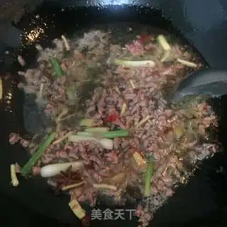 Make Mushroom beef sauce step 6