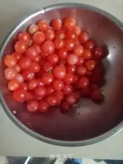 Make Cherry sugar step 0