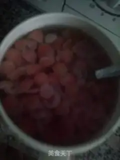 Make Cherry sugar step 4