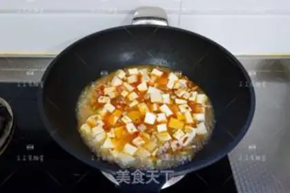 Make Squeeze meat and tofu step 7