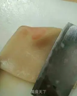 Make Frozen pig skin step 1