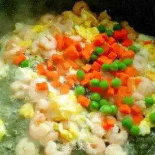 Make Shrimp rice step 6
