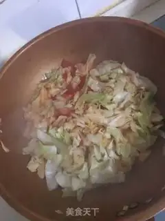 Make Tomato, cabbage step 0