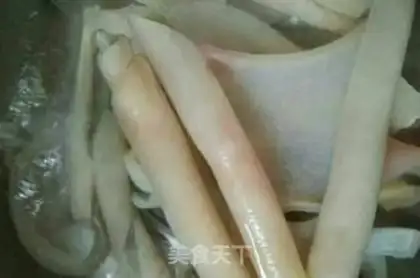 Make Frozen pig skin step 2
