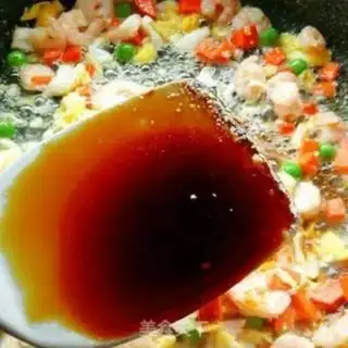 Make Shrimp rice step 7