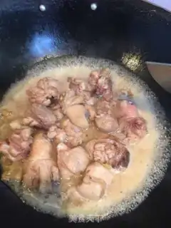 Make Frozen chicken legs and beans step 4