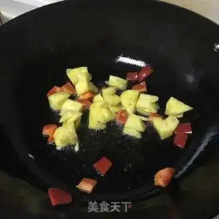Make Pineapple shrimp step 2