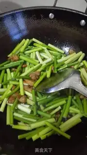 Make Garlic fried meat step 4