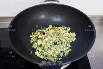 Make Olive fried eggs step 6