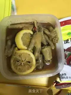 Make Lemon chicken claws step 3