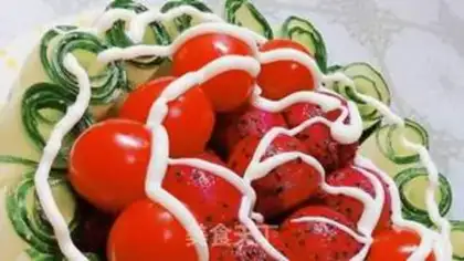 Make Vegetable fruit plate step 0