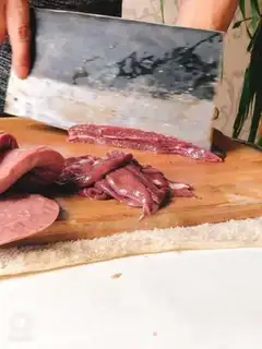 Make The liver and the waist are fried step 0