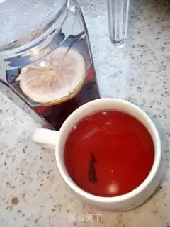 Make Lemon tea step 3