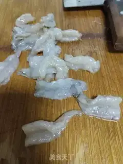 Make Gold-cream mushroom shrimp step 2