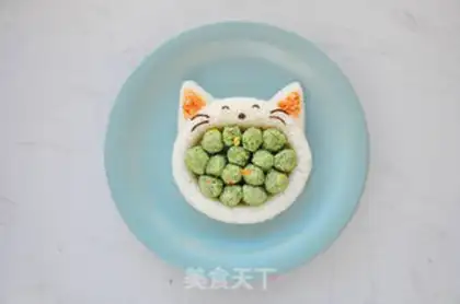 Make The cat with the big mouth step 7