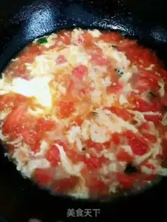 Make Tomato egg soup step 4