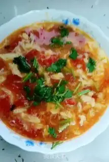 Make Tomato egg soup step 5