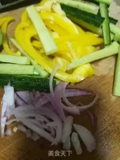 Make cucumber pretzels step 1