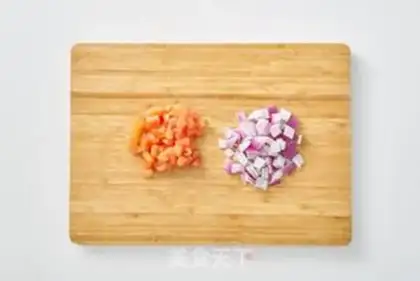 Make French eggs with tomatoes step 0