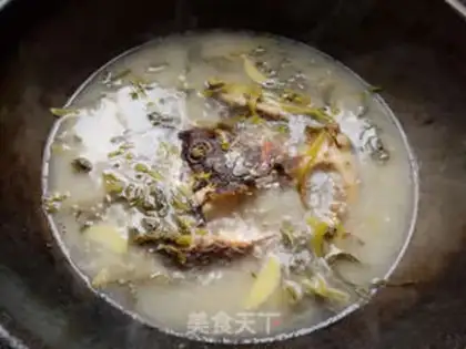 Make Sour fish soup step 7