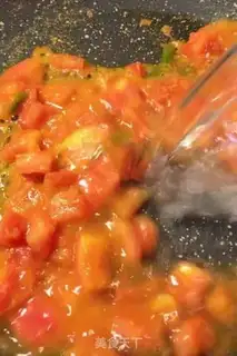 Make Tomato egg noodles step 4