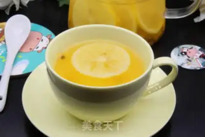 Make Lemon sapphire tea step 6