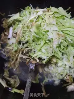Make Triple noodles step 3