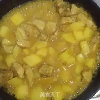 Make Slut potato curry step 8