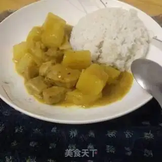 Make Slut potato curry step 9
