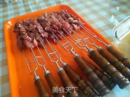 Make Big meat string step 2