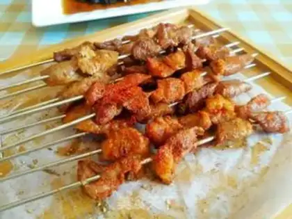 Make Big meat string step 4