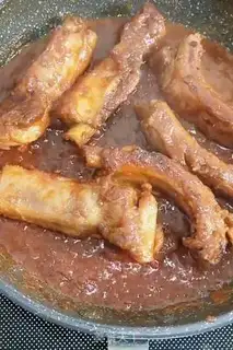 Make Korean cheese ribs step 8