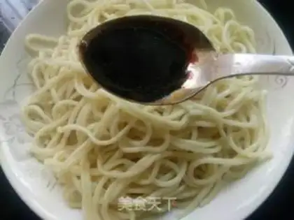 Make Hot dry noodles step 10