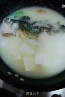 Make Tofu soup step 4