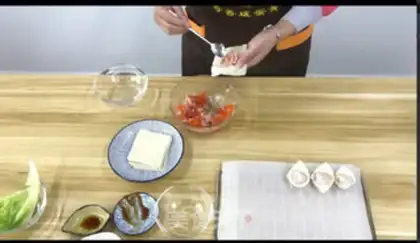 Make Salted eggs and yellow meat step 2