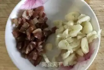 Make Garlic bean seed step 1